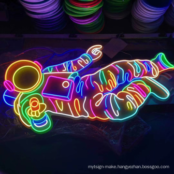 Indoor and outdoor advertising led logo sign neon sign acrylic lighted custom led neon sign